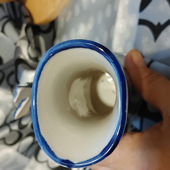 1 Delft Hand Painted Vase and Other - Picture 5 of 11